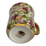 Royal Albert Old Country Roses Chintz Collection Mug 22K Gold Trim England