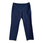 Adrianna Papell Navy Blue Slim Fit Career Trouser Dress Pants Women Size 8 VG