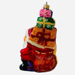 Santa Ornament CHRISTOPHER RADKO Glass Christmas Ornament Xmas Ornament Art