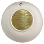 Studio Dante Cristo Fra I Dottori Alabaster Plate Ghiberti Doors Italy 8.5" NIB