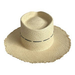 Nick Fouquet C Mag Straw Hat Men's 7 1/8 Coconut Palm Frond Panama Retail $775