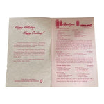 Rare Vintage 1969 Happy Holidays Happy Cooking Recipe Booklet 17 Pages Good
