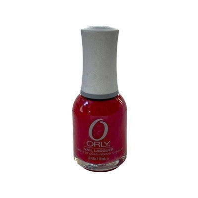 ORLY Nail Lacquer Red Flare Nail Polish 0.6 fl. oz Full Size New