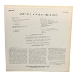 LP Antonio Vivaldi  - Concerti For Lutes, Guitar And Diverse Instruments