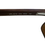 POLICE Men’s Sunglasses Frame Only VPL 431K Glider 140 Brown 54-17