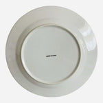 Chinese Calligraphy Shou Porcelain Dinner Plate Set of 4 Red White 10.75" EXC