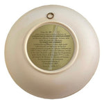 Vintage 1987 Studio Dante Volteradici Christ Entry Jerusalem Alabaster Plate 8.5