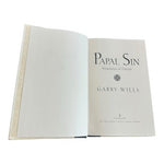 Papal Sin Structures of Deceit Garry Wills Doubleday 1st Ed 2000 Hardcover HC