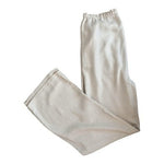 MNG Mango Pull-On Wide Leg Ivory Linen Pants Women’s Pants Size M NWOT