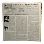 LP Johannes Brahms  - Music For Piano Four Hands Vinyl Record