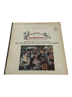 Puccini La Boheme Highlights LP Vinyl Angel Records Stereo 36199 Freni Gedda