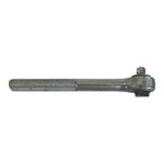Vintage 1/4" Drive Ratchet Knurled Handle Chrome Professional Socket Tool Good+