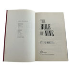 The Rule of Nine by Steve Martini First Edition Paul Madriani Legal Thriller VG
