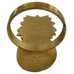 Gold Pineapple Metal Napkin Ring Holders Set of 9 New Wedding Dinner Decor NIP