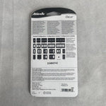 Amerelle Decor 66R Beveled Clear Mirror Rocker Switch Wall Plate NIP