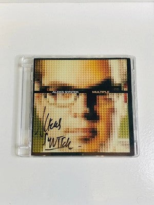 Rare Autographed CD Aleks Syntek - Multiple