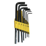SAE 7 Piece Long Arm Allen Key Hex Wrench Set 5/64" to 1/4" VG