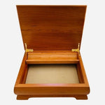 New Commemorative Box Cherry Wood Jewelry Box Memorabilia Storage Box Mini Chest