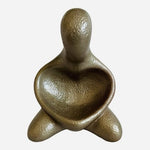 Abstract Clay Mother Goddess Sculpture Fertility Symbol Modern Art Figurine 4x6"
