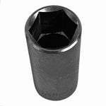 Husky 3/4" Deep Well Socket 1/2" Drive 6-Point Black Oxide USA Made VG