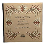 LP Walter Gieseking  - "Waldstein" And "Appassionata" Sonatas Vinyl Record