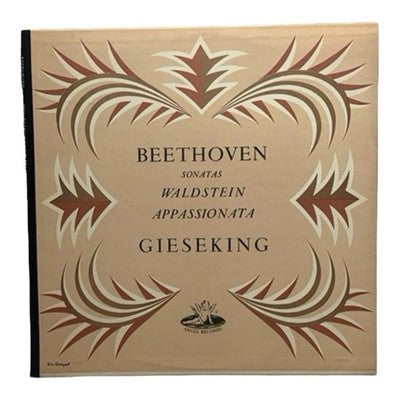 LP Walter Gieseking  - "Waldstein" And "Appassionata" Sonatas Vinyl Record