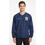 Augusta Sportswear Boston Red Sox Cameron Navy V Neck Pullover Windbreaker L G+