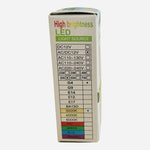 6-Pack G4 LED Light Bulbs 12V AC/DC 5W 3000K Warm White High Brightness NIB