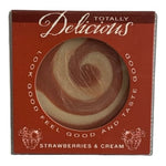 Prestige Totally Delicious Lip Balm Strawberries & Cream Flavored Gloss Rare New
