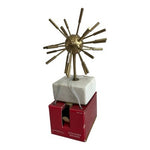 Wondershop Gold Metal Starburst Marble Base Christmas Stocking Holder NWT