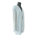 Soma Eyelash Knit Cardigan Women's XL Ivory Open Front Sweater Wrap Cozy NWT