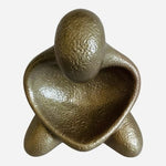 Abstract Clay Mother Goddess Sculpture Fertility Symbol Modern Art Figurine 4x6"