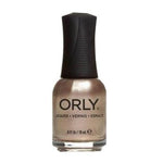 ORLY Nail Lacquer VOYEURISTIC ADVENTURE Gold Brown Nail Polish 0.6 fl oz New