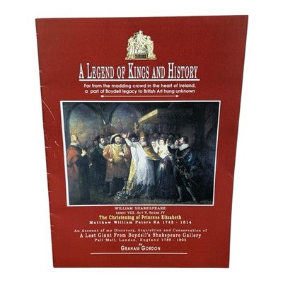 Shakespeare Henry 8th Christening Princess Elizabeth Boydell Gordon Book
