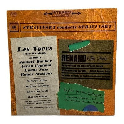 LP Igor Stravinsky - Stravinsky Conducts Stravinsky Vinyl Record