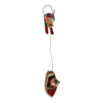 Hallmark Keepsake 1995 Santa Mrs Claus Water Skiing North Star 95 Ornament VG