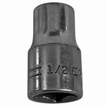 Craftsman 1/2" Semi-Deep Socket 3/8" Drive 12-Point Chrome Vanadium USA G+