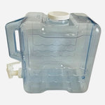 2 Gallon Clear Beverage Dispenser Fridge Water Jug BPA Free Spigot Handle VG