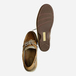 Sperry Top-Sider Men's Billfish 3-Eye Leather Boat Shoes 13W Brown Tan Good+