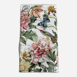 Michel Design Works Peony Paris 1878 Hostess Napkins 15 Count Vintage Botanical