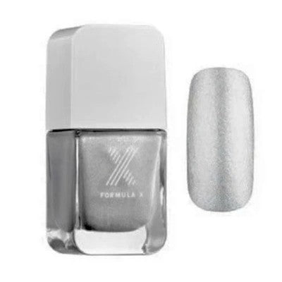 SEPHORA FORMULA X Nail Polish LEAD FOOT Silver Nail Lacquer New