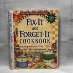 Fix It Forget It Feasting Slow Cooker Cookbook 800+ Recipes Tips 284 Pages VG