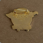Vintage Al Bahr Shriners Playmates of 78 Enamel Pin Dick Haberlain Potentate