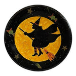 Susan Winget Certified International Halloween Witch Moon Ceramic Plate 8.25"