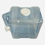 2 Gallon Clear Beverage Dispenser Fridge Water Jug BPA Free Spigot Handle VG