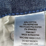 Arizona Jean Co Flex Slim Straight Medium Wash Blue Denim Jeans Sz 32x30 34W VG