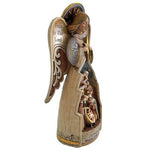 12" Resin Angel Nativity Figurine Trust In The Lord Wing Sculpture NIB Christmas