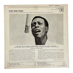 Leon Bibb Sings LP Vinyl Record Columbia CL1762 Folk VG