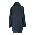 Kristen Blake Women’s Hooded Jacket Parka Raincoat Black Size M