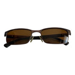 POLICE Men’s Sunglasses Frame Only VPL 431K Glider 140 Brown 54-17